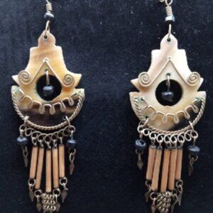 Wire Inlaid Dangles